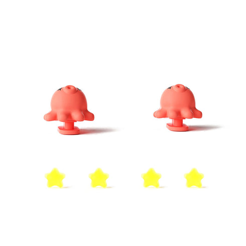Sharkicks Pro 문어 지느러미와 눈 액세서리